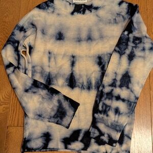 Dinadi Merino Wool Shibori Sweater, Size Small
